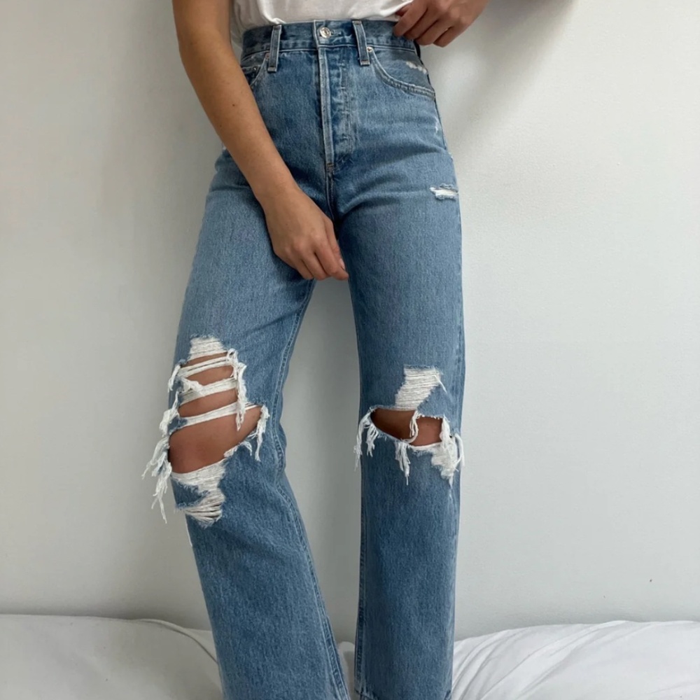 Agolde 90's Mid Rise Loose Fit in Size 25